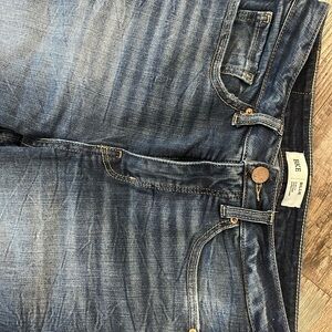 BKE Dark Blue Relaxed Men's Jeans